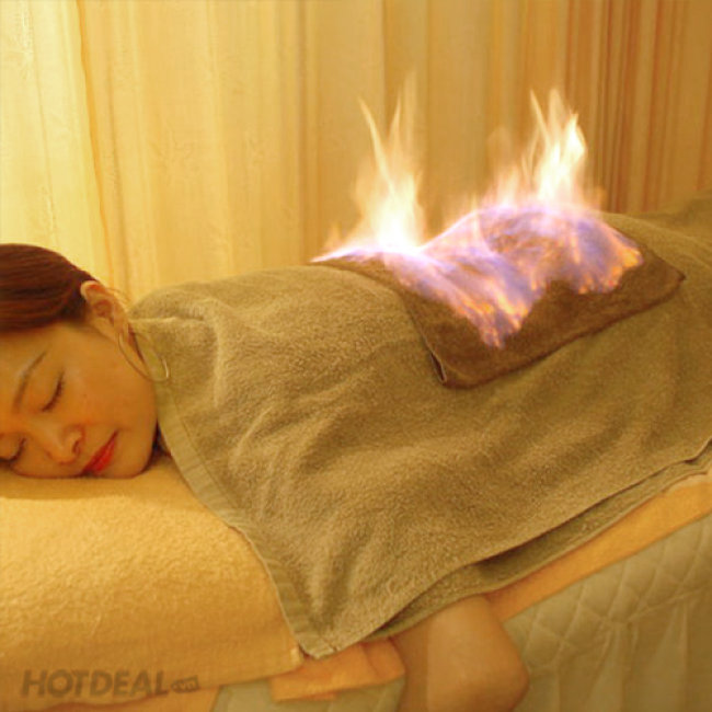 Massage Body Thư Giãn + Hỏa Long Cứu Điều Trị Tại Hana Spa