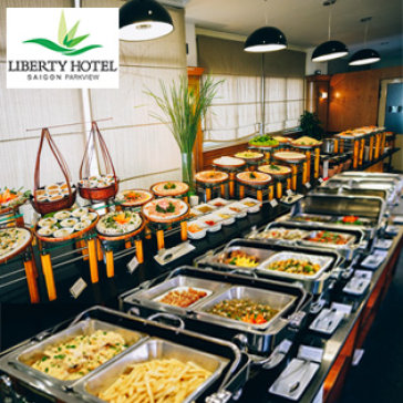 NH Liberty Level 9 - Buffet Trưa Với 70 Món Á, Âu, Việt Và Hải Sản...