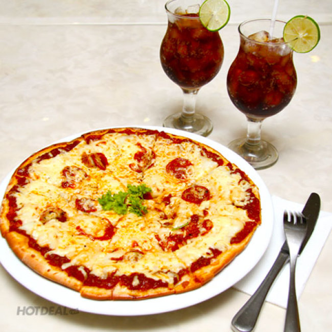 Blue Diamond Hotel 3* - Combo Pizza & Thức Uống Đậm Chất Ý Cho 02...