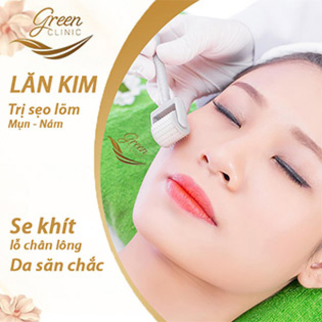 Green Clinic - Lăn Kim Trẻ Hóa Da (80 Phút) – Cam Kết Hiệu Quả Rõ...