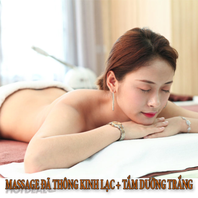 Massage Đả Thông Kinh Lạc + Tắm Dưỡng Trắng Bằng 7 Loại Đậu...