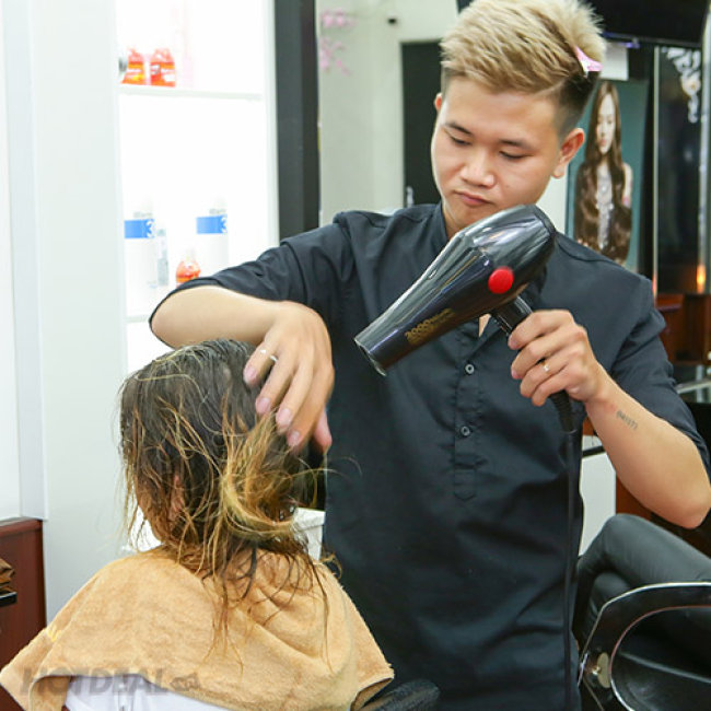 Hair Salon Long Thái - Trọn Gói Làm Tóc Cao Cấp - Tặng Hấp Dầu