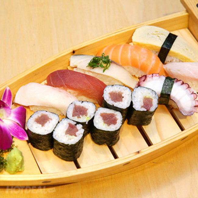 Buffet Sushi Và Lẩu Nhật Bản Tại Nhà Hàng Furano Sushi & Edo Yakiniku
