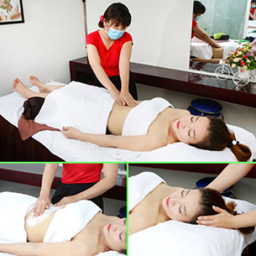 Massage Tan Mỡ Bụng + Đắp Tảo Quấn Nóng Làm Ốm - F'miss Spa