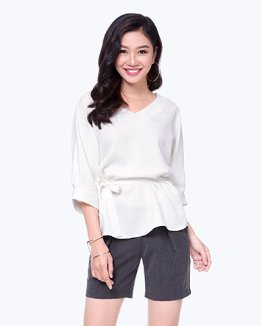 Áo Kiểu Cánh Dơi Thắt Đai Fashion 