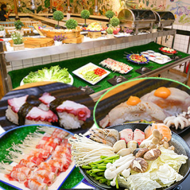 Buffet Line, Sushi Và Lẩu Nhật Bản Bò Mỹ Cao Cấp Tại Sukiya Kore...