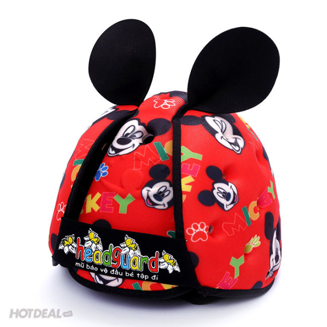 Nón Bảo Hiểm Cho Bé Mẫu Hoạt Hình (Disney, Mickey) - Headguard 