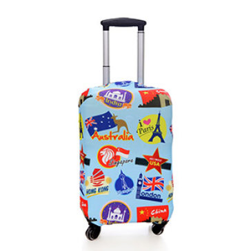 Áo Bọc Vali Thun 3D Co Giãn 4 Chiều Size 24-27 Chống Trầy, Chống Khuẩn
