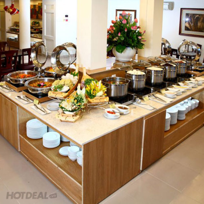 Buffet Chay Trưa Hơn 40 Món Tại Nhà Hàng Cỏ Nội - Bông Sen Hotel...