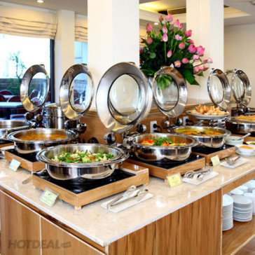 Buffet Chay Trưa Hơn 40 Món Tại Nhà Hàng Cỏ Nội - Bông Sen Hotel...