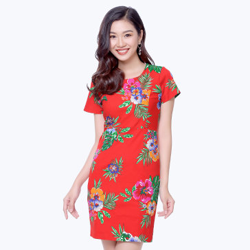 Đầm Công Sở Hoa Fashion 