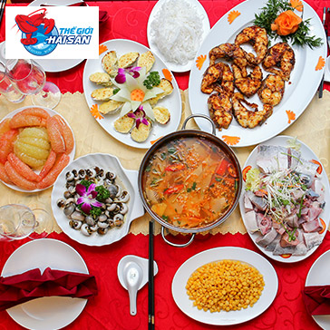 Set Menu Siêu Hấp Dẫn Dành Cho 5-6 Khách Tại Nhà Hàng Thế Giới Hải Sản