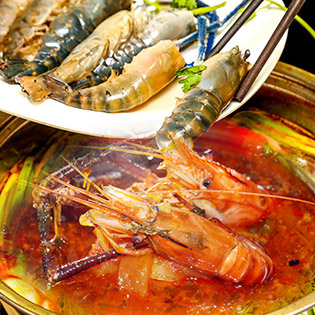 LẨU TÔM CÀNG XANH CHO 2- 3 NGƯỜI TẠI NHÀ HÀNG NÀNG CUA Lẩu Tôm Càng Xanh Cho 2- 3 Người Tại Nhà Hàng Nàng Cua