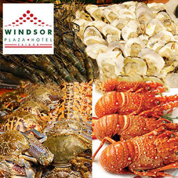 International Buffet Tối Cuối Tuần Thứ 7 & Chủ Nhật- Free Bia, Nước Ngọt, Rượu Vang Nổ Tại Windsor Plaza Hotel 5*