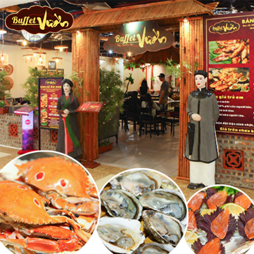Buffet Tự Chọn - Menu Mới - Nhà Hàng Buffet Vườn - Royal City