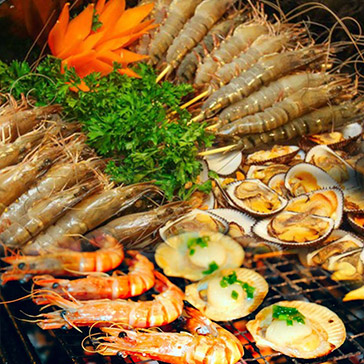 Trọn Gói Buffet Hải Sản Và Buffet Bia Tại KS Hương Sen 3* - Áp Dụng Lễ