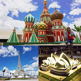 Tour Làng Nổi Tân Lập - Công Viên Kỳ Quan Thế Giới - 1 Ngày – Chủ Nhật Hàng Tuần