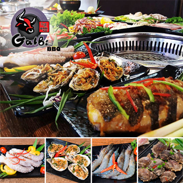 Buffet VIP Hải Sản Nướng Lẩu Tươi Ngon Thêm Món Kèm Đồ Uống - Galbi Buffet