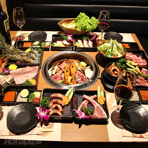 FUJIYA BUFFET NHẬT BẢN HƠN 200 MÓN SASHIMI, NƯỚNG, LẨU, HẢI SẢN CAO CẤP