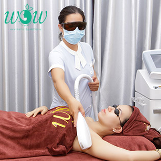 Wow Spa & Clinic 5* 10 Lần Triệt Lông Nách Vĩnh Viễn Xóa Mờ Thâm, Cao Cấp BH 10 Năm