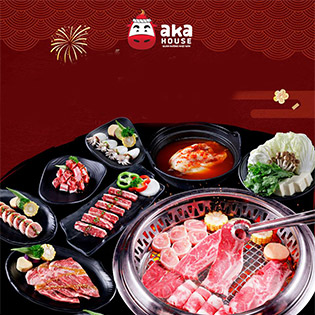 Hệ Thống Aka House 8 Chi Nhánh - Buffet Nướng Lẩu Nhật Bản