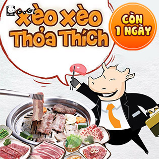 Hệ thống GoGi House – Buffet Nướng & Lẩu Xèo Xèo Premium Hàn Quốc – Bao Gồm Nước Uống