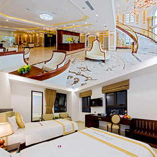 Eden Hotel 5* Đà Nẵng 3N2Đ - Phòng Deluxe - Bao Gồm Đón Sân Bay - Bữa Sáng Buffet - Free Trà Chiều - 01 Bữa Ăn Trưa/Tối Dành Cho 2 Người Lớn và 2 Trẻ Dưới 6 Tuổi - Free Gym + Bể Bơi + Tặng 02 Voucher Massage Chân 30 Phút