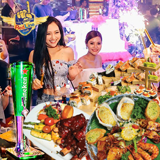 Tiệc Cực Hoành Tráng Tại RedLine Club Hot Nhất Sài Gòn - Tặng Bánh Kem Và Trang Trí Tiệc