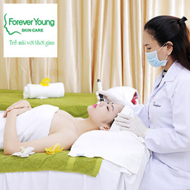 2 Lần Lăn Kim Mesotherapy Trắng Da, Sạch Mụn, Nám Với 40 Vitamin, Khoáng Chất Của Pháp Tại Forever Young Spa