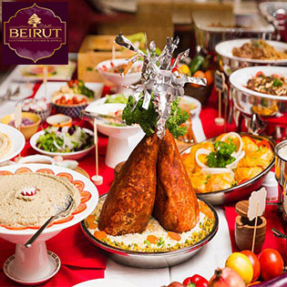 Buffet Trưa Cao Cấp Hơn 20 Món Âu & Trung Đông Ngon Khó Cưỡng, Số Lượng Có Hạn - Beirut Mediterranean Kitchen & Lounge