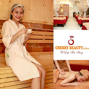 100’ Massage Body Thụy Điển + Xông Hơi + Foot + Ngâm Chân Thảo Dược/ Chăm Sóc Da Mặt Cao Cấp Tại Cherry Beauty Spa