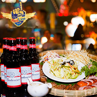 Combo Hải Sản, Sushi + 6 Bia Tại RedLine Club Hot Nhất Sài Gòn - Không Phụ Thu Cuối Tuần
