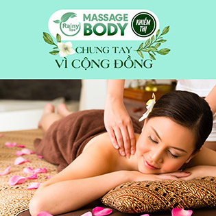Massage Body Khiếm Thị Rainy – Chung Tay Vì Cộng Đồng