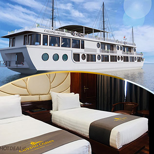 Du Thuyền Calypso 4* - Khám Phá Vịnh Lan Hạ 2N1Đ Dành Cho 01 Khách