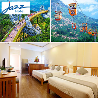 Khách Sạn Jazz 3* Đà Nẵng - Phòng Superior – Sát Biển – Gồm Ăn Sáng – Không Phụ Thu Cuối Tuần