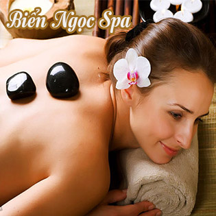 (135’) Massage Body + Massage Foot + Ngâm Chân + Chạy Vitamin C + Đắp Mặt Nạ + Quấn Nóng Tan Mỡ Bụng/ Điều Trị Mụn, Thâm/ Cấy Tảo Xoắn - Spa Biển Ngọc