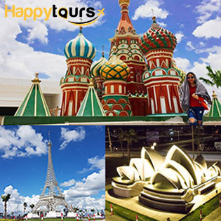 Tour Làng Nổi Tân Lập - Công Viên Kỳ Quan Thế Giới - 1 Ngày – Chủ Nhật Hàng Tuần