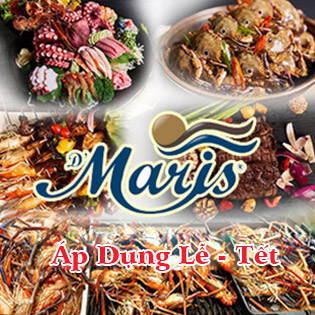 Áp Dụng Lễ, Tết - Hệ Thống Buffet Hải Sản Cao Cấp Lớn Nhất Thế Giới D’Maris – CN An Phú, Parkson Cantavil