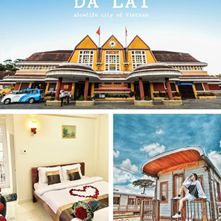 Khách Sạn Full Moon Đà Lạt – 3N2Đ – Tặng Tour City 1 Ngày - Gồm Ăn Sáng Dành Cho 02 Khách - Gần Chợ Đà Lạt