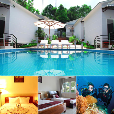 Nghỉ Dưỡng 3N2Đ Tại Hạnh Ngọc Bungalow, Hồ Bơi Miễn Phí + Tour Khám Phá Phú Quốc Kết Hợp Câu Cá, Lặn Ngắm San Hô - Cho 01 Người