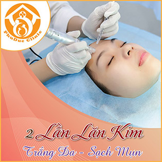 2 Lần Lăn Kim Sạch Mụn, Nám, Trắng Da Với Bác Sĩ Da Liễu Nổi Tiếng Số 1 Sài Gòn Tại Phòng Khám Đa Khoa Bác Sĩ Gia Đình Phú Đức