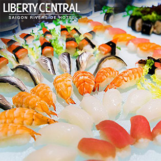 Liberty Riverside 4* - Buffet Trưa Hơn 50 Món Thứ 2 Đến Thứ 6 - Tặng Nước