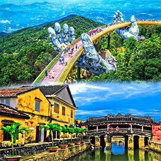 Tour Đà Nẵng - Hội An - Bà Nà 3N2Đ, Khách Sạn 4* + Bao Gồm Vé Máy Bay Khứ Hồi, Khởi Hành Hàng Ngày - Cho 1 Người