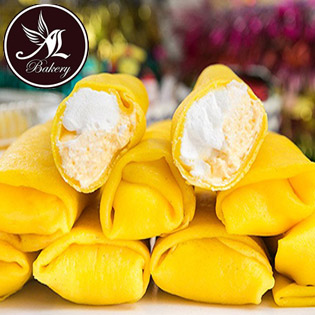 Combo 10 Bánh Sầu Riêng Kem Lạnh (6cm/ Bánh), Giao Hàng Tận Nơi - Thiên Thần Bakery