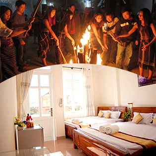 Combo Trọn Gói KS + Tour Đà Lạt Cực Hot Cho 02 Người - 3N2Đ Happy Day Hotel + Tour Tham Quan Lễ Hội Cồng Chiêng – Thưởng Thức Cơm Lam Thịt Nướng