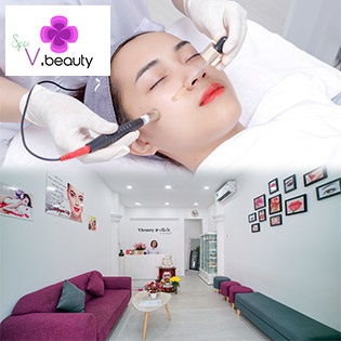 Buffet Spa 90 Phút Chăm Sóc Trắng Da, Sạch Mụn, Se Khít Lỗ Chân Lông Tại V.Beauty Spa