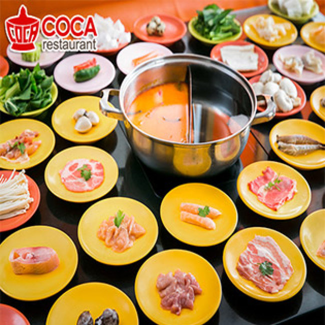 Buffet Thái Lẩu Băng Chuyền Hơn 40 Món Tại Coca Suki Parkson Hùng Vương Quận 5