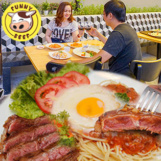 No Nê Với Combo Món Âu Siêu Hấp Dẫn, Ưu Đãi Đặc Biệt Chỉ Có Tại Funny Beef