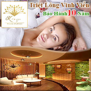 10 Lần Triệt Lông Vĩnh Viễn BH 10 Năm Công Nghệ Cao Diode Laser 2019 Tại Kim Spa