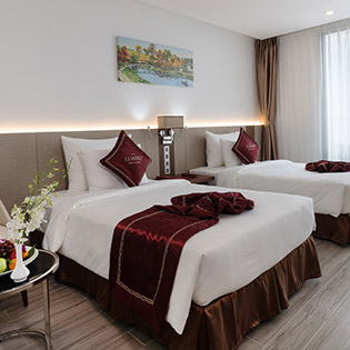 Le More Nha Trang Hotel 4* Gần Biển - 2N1Đ Phòng Deluxe Dành Cho 02 Khách Và 01 Trẻ Dưới 06 Tuổi